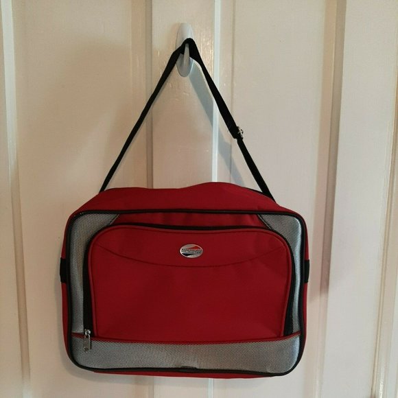 American Tourister Other American Tourister Red Carry On Shoulder Travel Overnight Computer